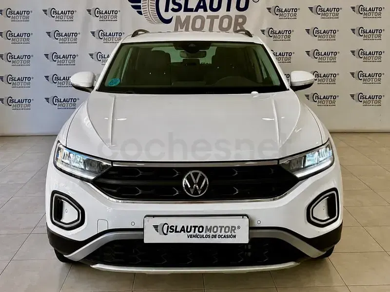 Usado VW T-Roc Life 150 CV (110 kW) 2022 Blanco SUV