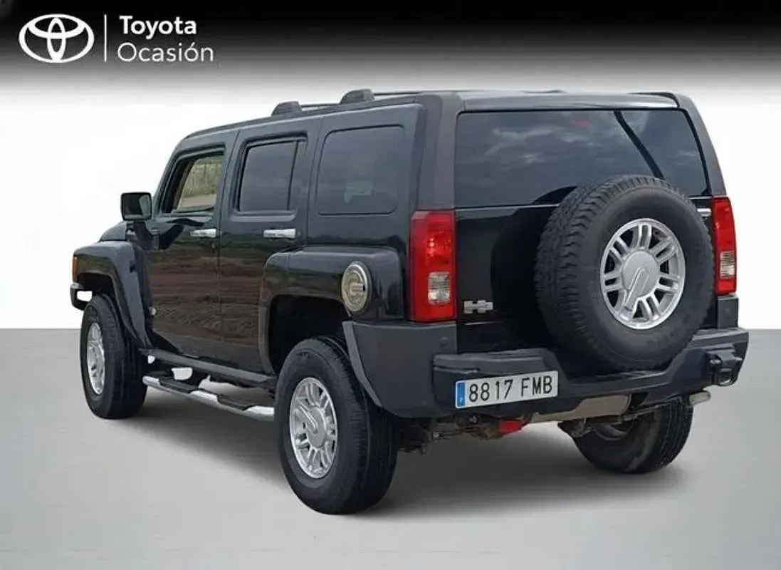 Usado Hummer H3 220 CV (161 kW) 2007 Negro SUV