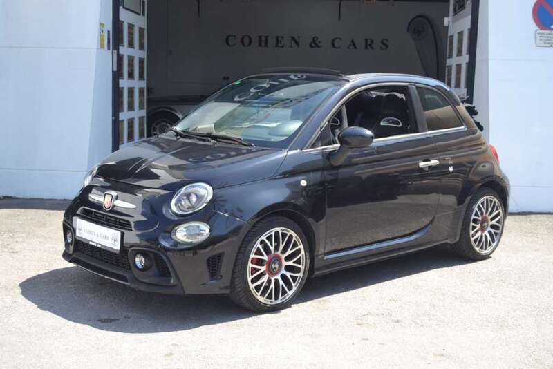 Usado Abarth 595C Turismo 160 CV (117 kW) 2017 Negro Descapotable
