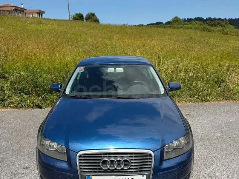 Usado Audi A3 Attraction 105 CV (77 kW) 2008 Azul Utilitario