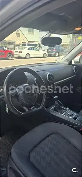 Usado Audi A3 105 CV (77 kW) 2014 Blanco Berlina