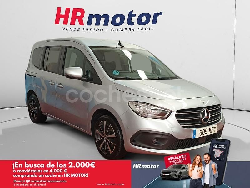 Gris Usado 2023 Mercedes T180 Monovolumen | 26.790 € (Precio justo) - Imagen 1/4