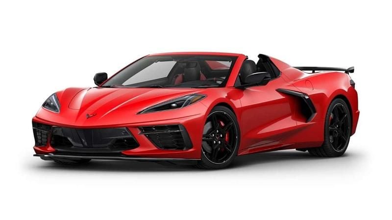 Usado Chevrolet Corvette Stingray 502 CV (369 kW) 2024 Rojo Descapotable