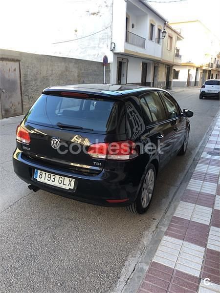 Usado VW Golf VI Advance 110 CV (80 kW) 2009 Negro Utilitario