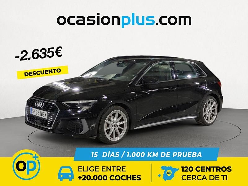 Usado Audi Q3 S-Line 150 CV (110 kW) 2023 Negro SUV