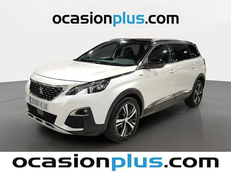 Blanco Usado 2018 Peugeot 5008 GT-line Monovolumen | 16.082 € (Super precio) - Imagen 1/1