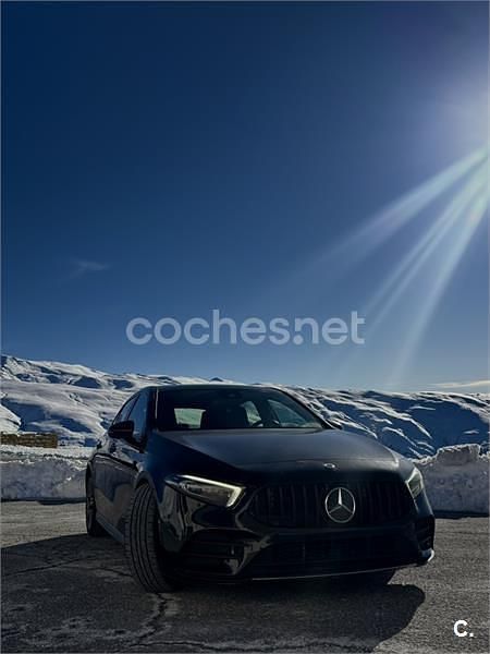 Usado Mercedes A200 150 CV (110 kW) 2021 Negro Berlina