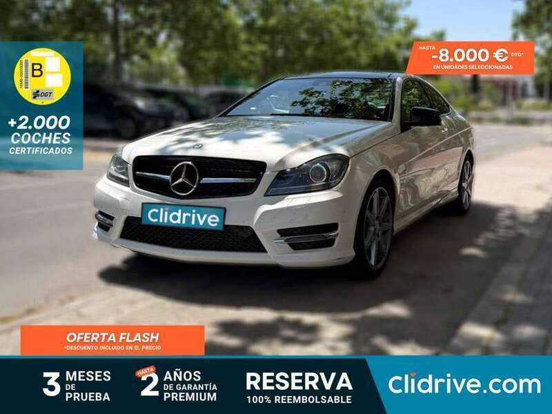 Blanco Usado 2015 Mercedes C220 Coupe | 19.690 € (Super precio) - Imagen 1/3