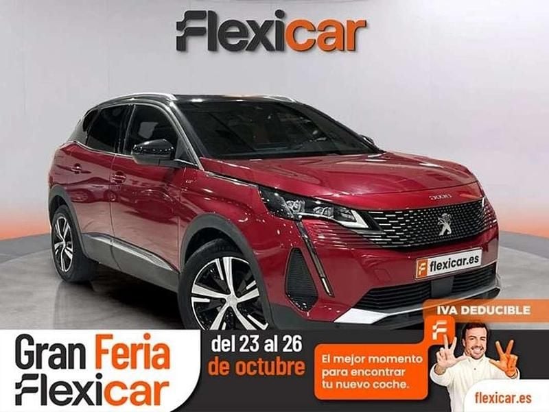 Rojo Usado 2021 Peugeot 3008 GT SUV | 17.990 € (Precio justo) - Imagen 1/4