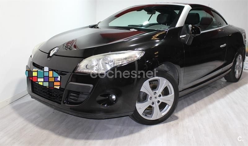 Usado Renault Mégane Cabriolet Dynamique 110 CV (80 kW) 2010 Negro Descapotable