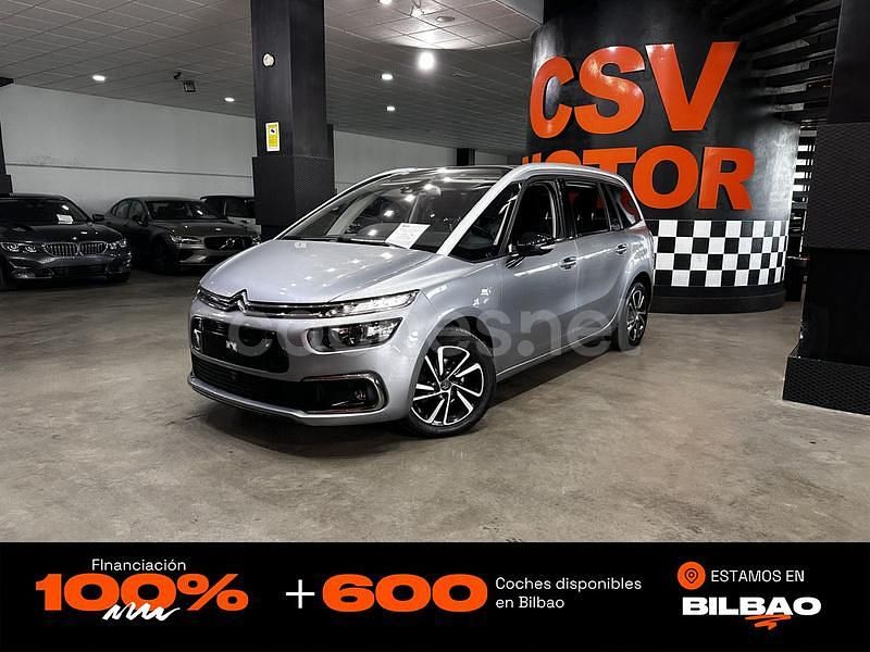 Gris / plata Usado 2022 Citroën C4 SpaceTourer Shine Monovolumen | 15.850 € (Buen precio) - Imagen 1/4