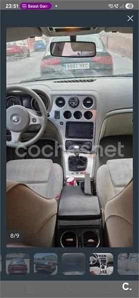 Usado Alfa Romeo 159 150 CV (110 kW) 2006 Granate Berlina