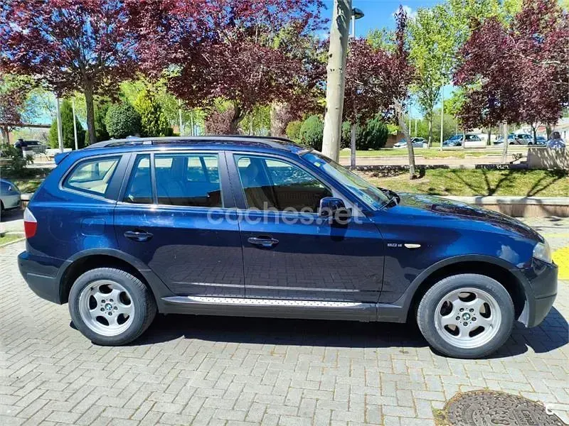 Usado BMW X3 150 CV (110 kW) 2007 Azul SUV
