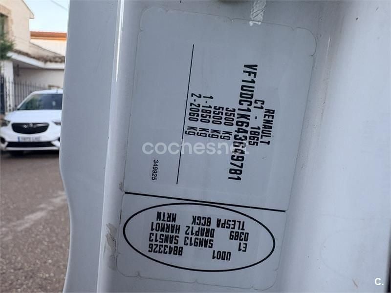 Brugt Renault Master 120 HK (88 kW) 2010 Hvid Pickup / Ladvogn