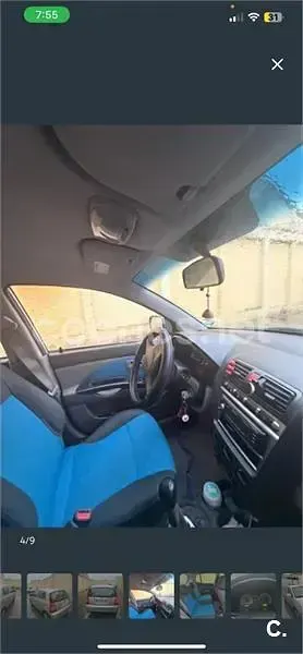 Usado Kia Picanto EX 65 CV (47 kW) 2004 Gris / plata Utilitario