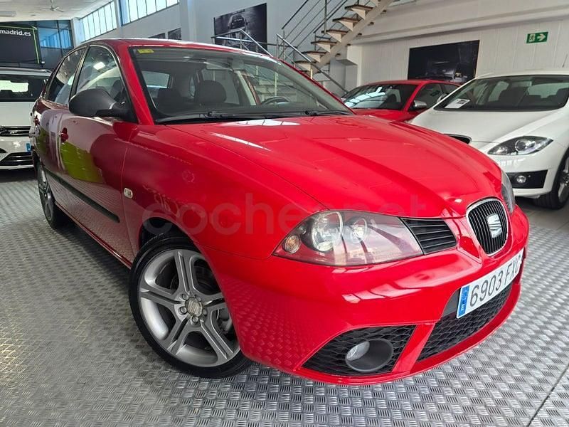 Usado Seat Ibiza FR 130 CV (95 kW) 2007 Rojo Utilitario