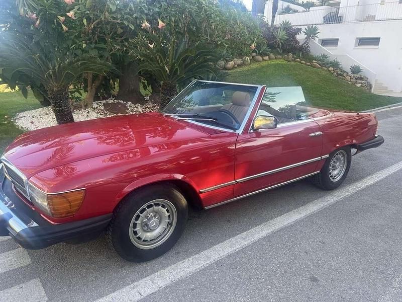 Rojo Usado 1985 Mercedes SL380 Descapotable | 29.900 € - Imagen 1/4