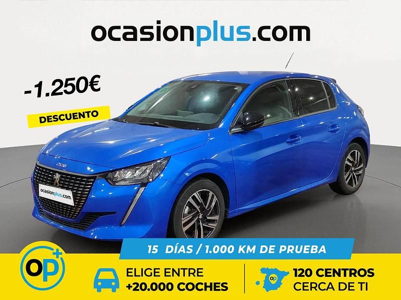 Azul Usado 2023 Peugeot 208 Allure Utilitario | 13.750 € (Precio justo) - Imagen 1/4