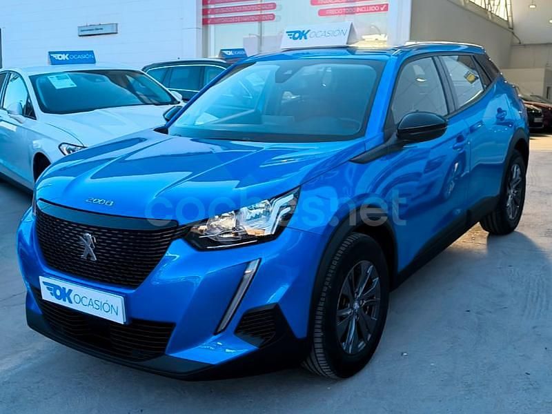 Usado Peugeot 2008 Active 110 CV (80 kW) 2022 Azul SUV