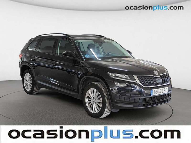 Negro Usado 2021 Skoda Kodiaq Ambition SUV | 26.819 € (Precio justo) - Imagen 1/4