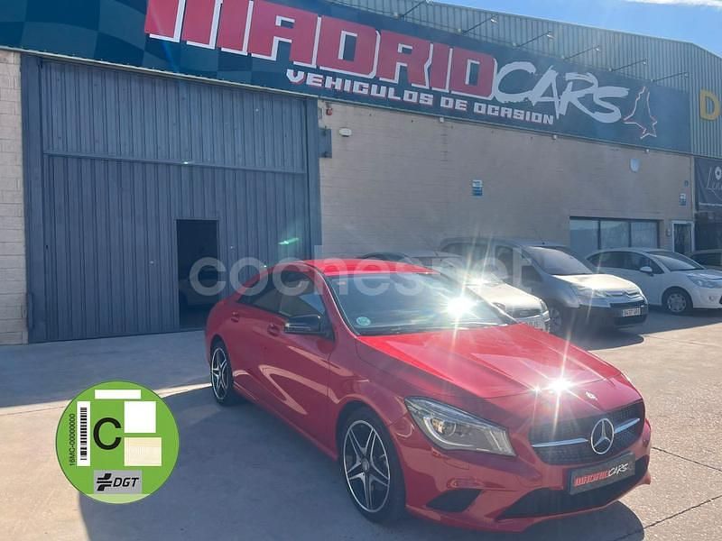 Granate Usado 2016 Mercedes CLA200 AMG line Berlina | 18.890 € (Un poco caro) - Imagen 1/4