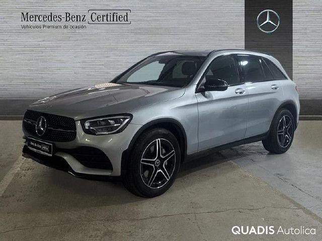 Usado Mercedes GLC220 194 CV (142 kW) 2022 Plata hightech