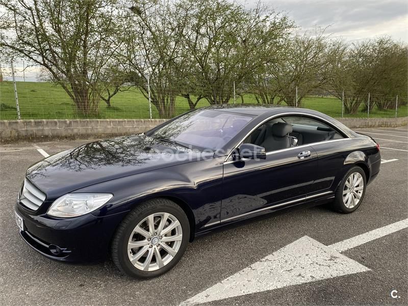 Azul Usado 2011 Mercedes CL500 Coupe | 27.500 € (Precio justo) - Imagen 1/4
