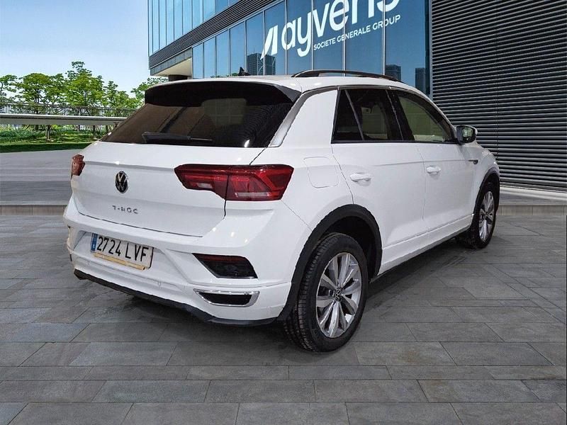 Usado VW T-Roc Advance 110 CV (80 kW) 2021 Blanco SUV