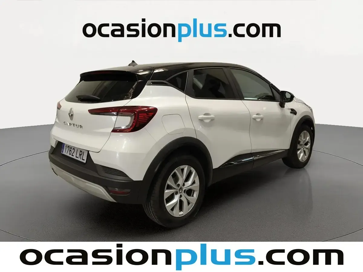Usado Renault Captur Intens 91 CV (66 kW) 2021 Blanco SUV