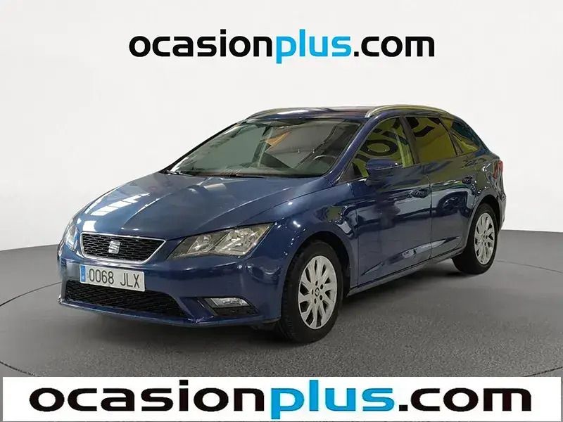 Azul Usado 2016 Seat Leon ST Style Familiar | 8390 € (Precio justo) - Imagen 1/4