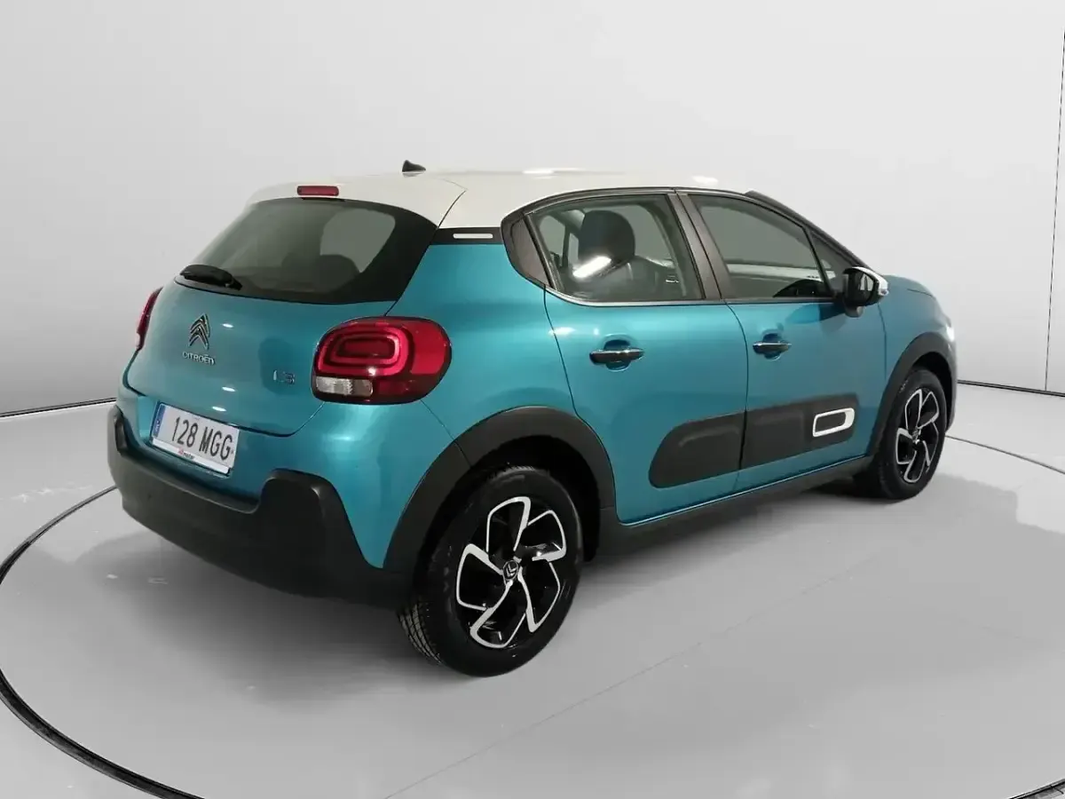 Usado Citroën C3 Feel 110 CV (80 kW) 2022 Azul Utilitario