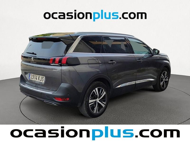 Usado Peugeot 5008 GT-line 120 CV (88 kW) 2018 Gris Monovolumen