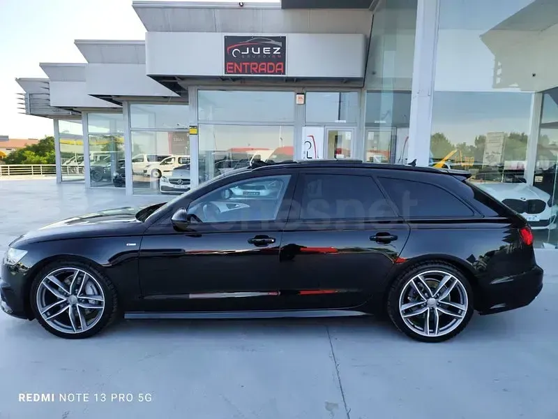 Usado Audi A6 S-Line 272 CV (200 kW) 2018 Negro Familiar