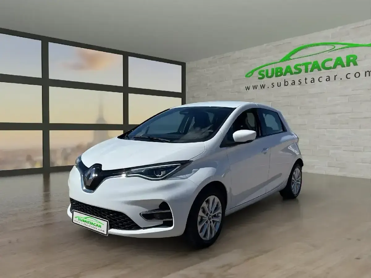 Usado Renault Zoe Intens 99 kW (135 CV) 2021 Blanco Utilitario