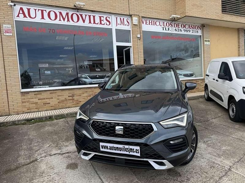 Usado Seat Ateca Style 150 CV (110 kW) 2021 Gris SUV