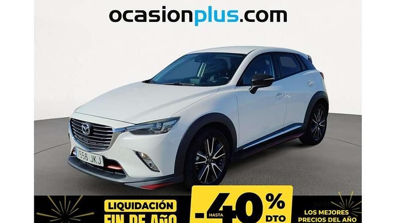 Blanco Usado 2015 Mazda CX-3 Luxury SUV | 13.790 € (Precio justo) - Imagen 1/4