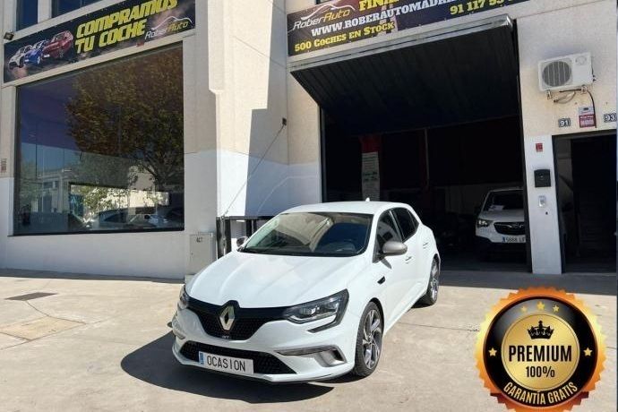 Blanco Usado 2017 Renault Mégane GT Line GT Berlina | 16.299 € (Un poco caro) - Imagen 1/4