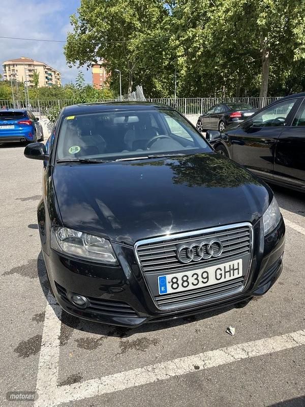 Usado Audi A3 S-Line 105 CV (77 kW) 2008 Negro Berlina