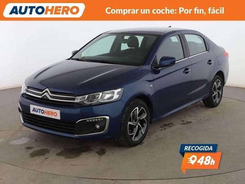 Azul Usado 2019 Citroën C-Elysee I PureTech Berlina | 7999 € (Precio justo) - Imagen 1/3
