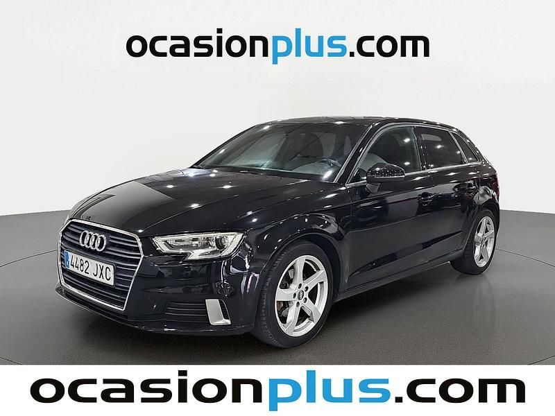 Usado Audi A3 Sportback Sport 110 CV (80 kW) 2017 Negro Utilitario