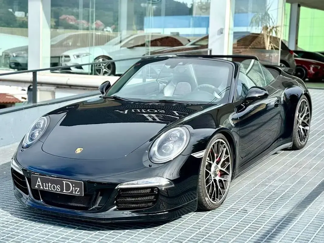Usado Porsche 911 Carrera 4 GTS 430 CV (316 kW) 2015 Negro Descapotable