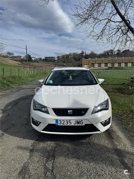 Usado Seat Leon ST FR 150 CV (110 kW) 2016 Blanco Familiar