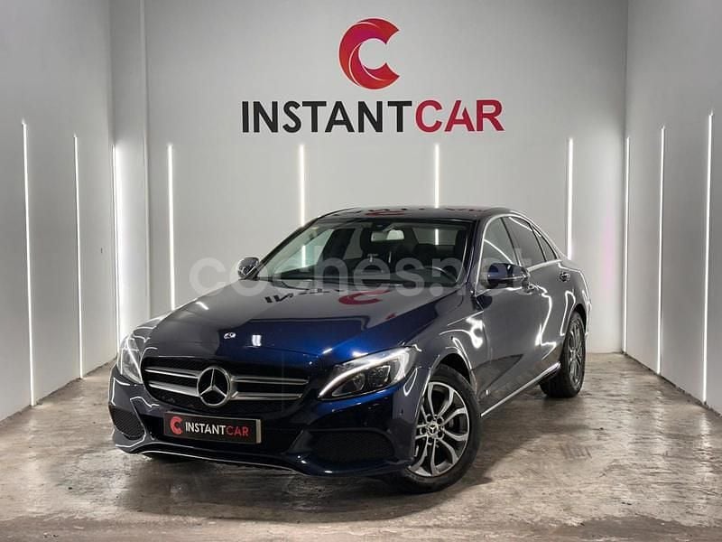 Usado Mercedes C220 194 CV (142 kW) 2019 Azul Berlina