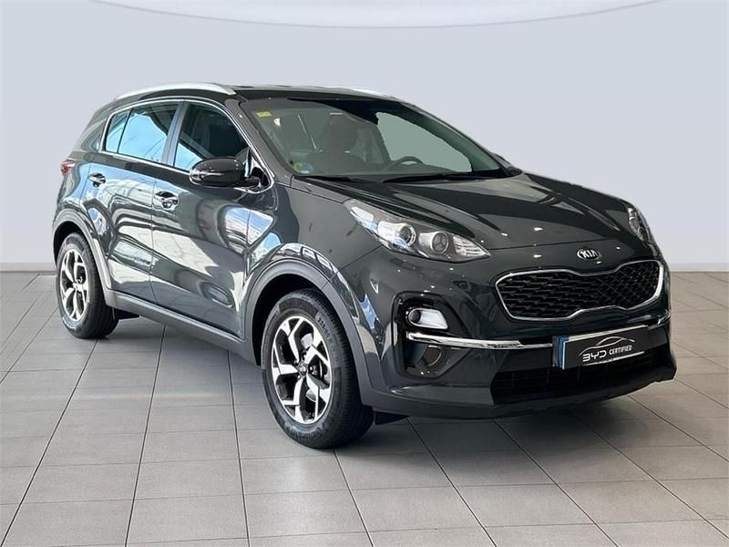 Usado Kia Sportage 131 CV (96 kW) 2020 Verde mtl SUV