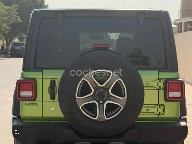 Usado Jeep Wrangler Unlimited Rubicon 284 CV (208 kW) 2018 Verde SUV