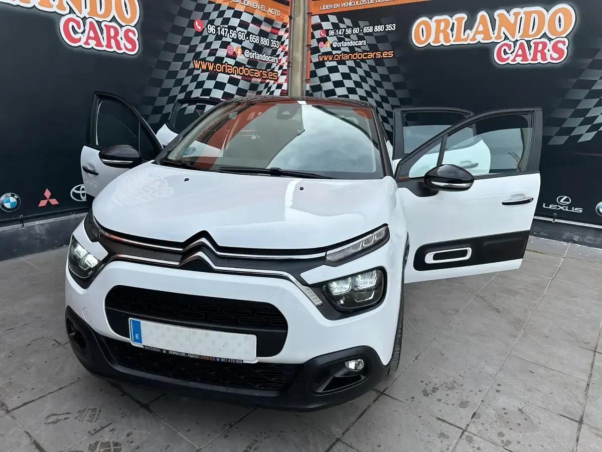 Usado Citroën C3 Feel 110 CV (80 kW) 2022 Blanco Utilitario