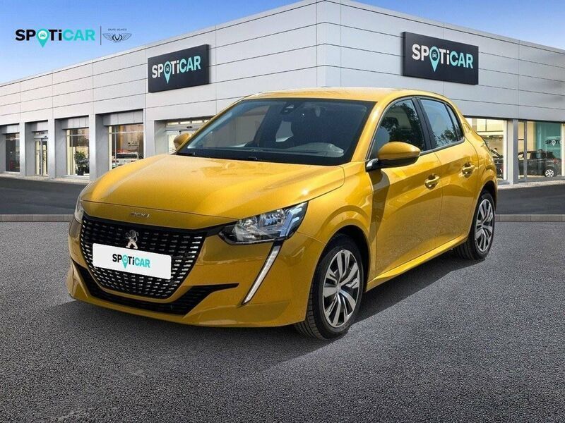 Amarillo Usado 2020 Peugeot 208 Active Utilitario | 11.995 € (Un poco caro) - Imagen 1/2