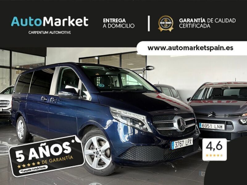 Azul Usado 2021 Mercedes V220 Exclusive Monovolumen | 34.900 € (Super precio) - Imagen 1/4