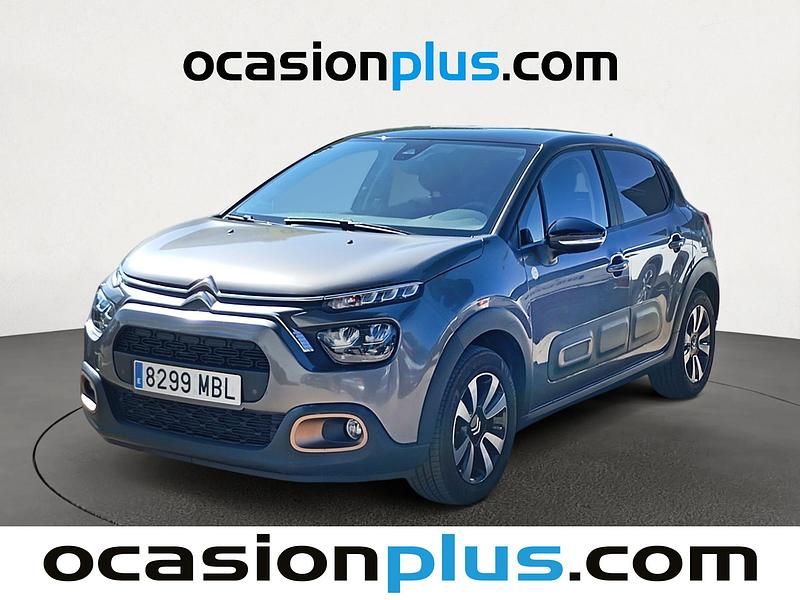 Gris Usado 2022 Citroën C3 PureTech Utilitario | 10.900 € (Buen precio) - Imagen 1/4