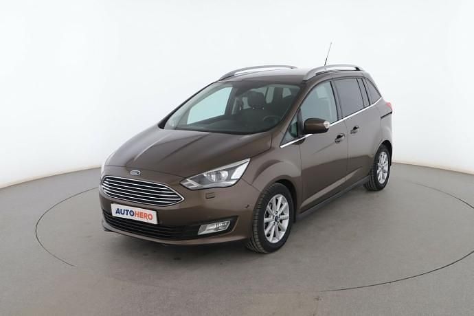 Marrón Usado 2015 Ford C-MAX Titanium Monovolumen | 14.999 € (Precio justo) - Imagen 1/3